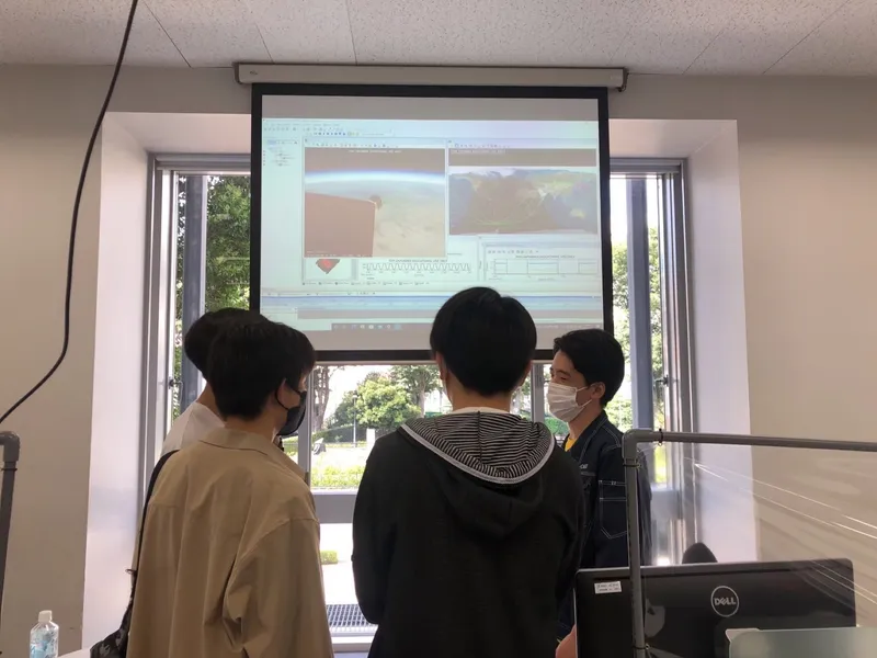 Exhibit at the open campus