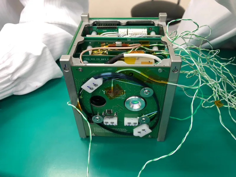 YOMOGI EM thermal vacuum test / 22 March 2022